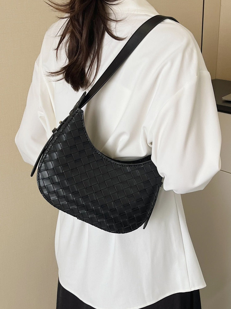 DIY PU Leather Tote Bag Kit for Beginners – Handmade Shoulder Handbag Sewing Kit with Video Tutorial & Complete Materials