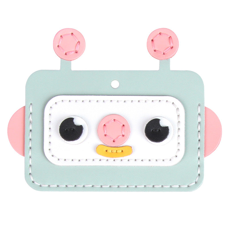 DIY Leather Animal Card Holder Kit | Handmade Cowhide Cute Wallet Craft Set for Beginners with Video Tutorial