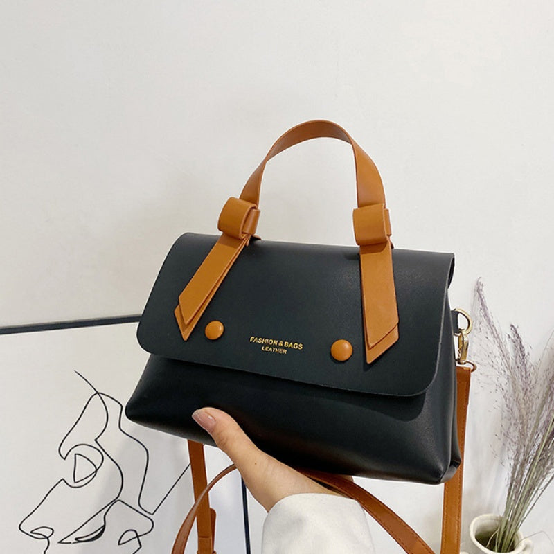 DIY Handmade PU Leather Handbag Kit – Beginner-Friendly Sewing Set with Pre-Cut Materials & Video Tutorial | Adjustable Shoulder & Crossbody Bag