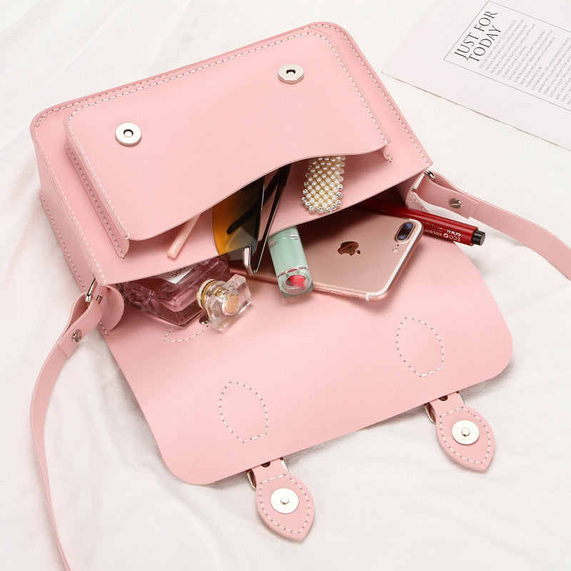 DIY PU Leather Handbag Kit – Handmade Shoulder & Crossbody Bag Craft Kit for Beginners with Video Tutorial (Multi-Color Fashion Tote)
