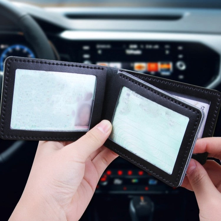 DIY Leather Driving License Holder Kit | Beginner-Friendly Tri-Fold & Bi-Fold Card Wallet Craft Set with Video Tutorial