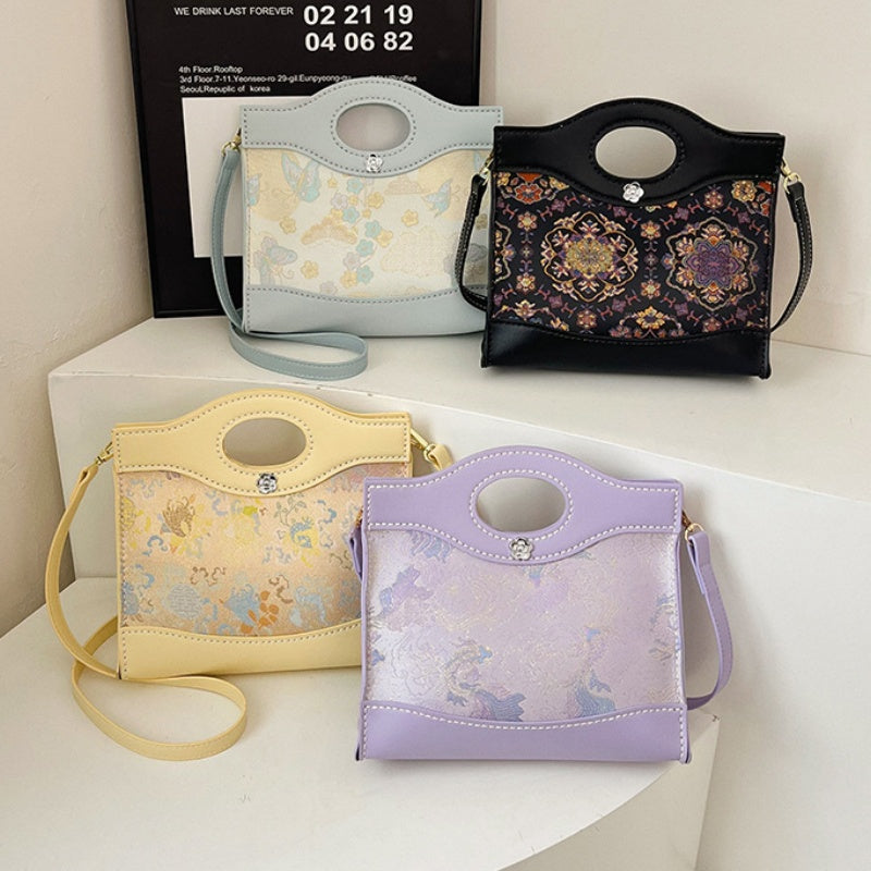 DIY PU Leather Shoulder Bag Kit | Beginner-Friendly Crossbody Handbag Craft Set with Video Tutorial