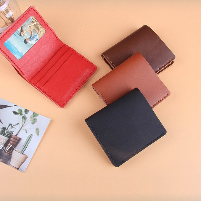 DIY Leather Wallet Kit for Beginners | Handmade Vertical Bi-Fold Cowhide Wallet Craft Set with Video Tutorial