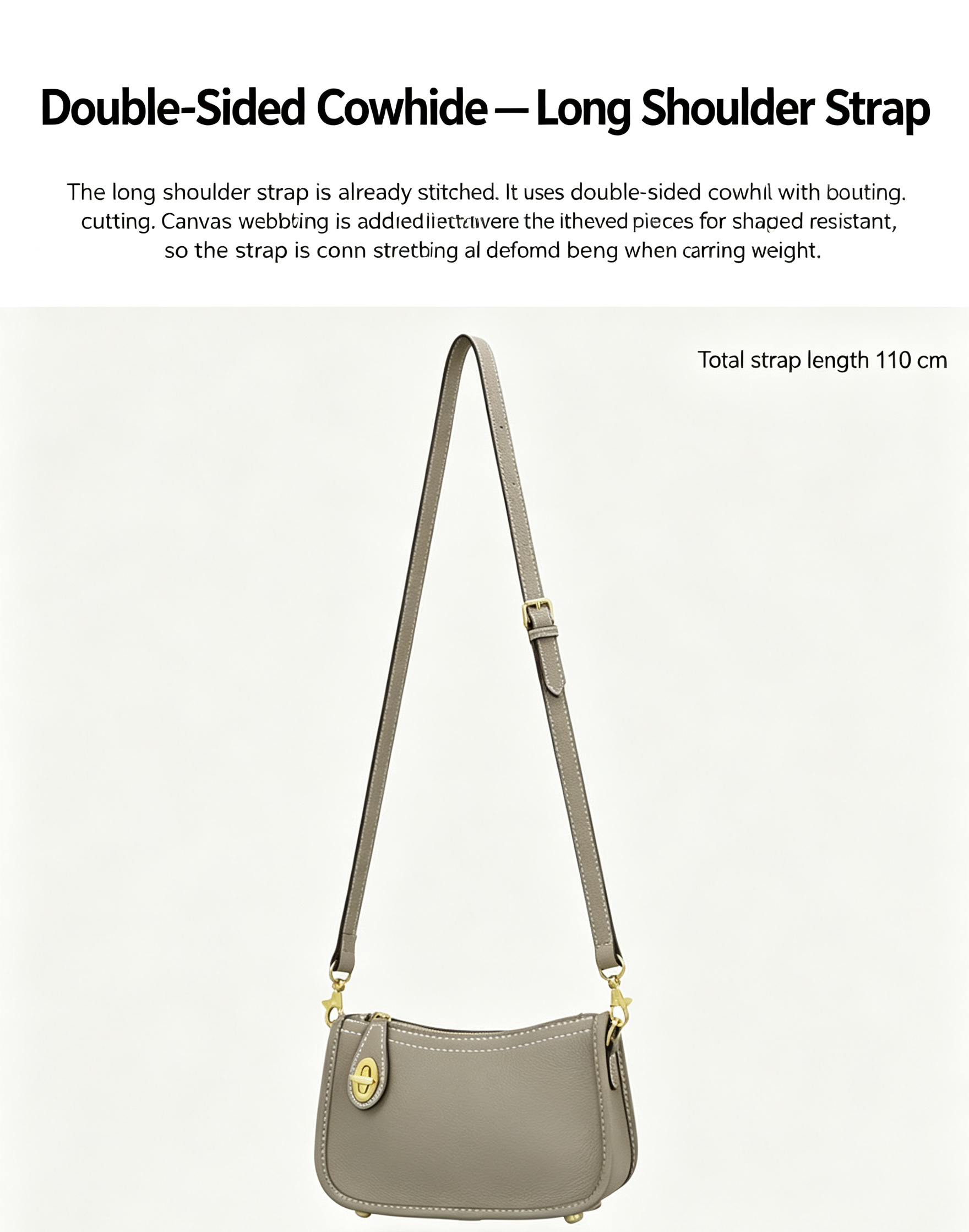 DIY Leather Bucket Bag Kit for Beginners – Genuine Leather Crossbody Purse Making Set with Video Tutorial & Complete Materials