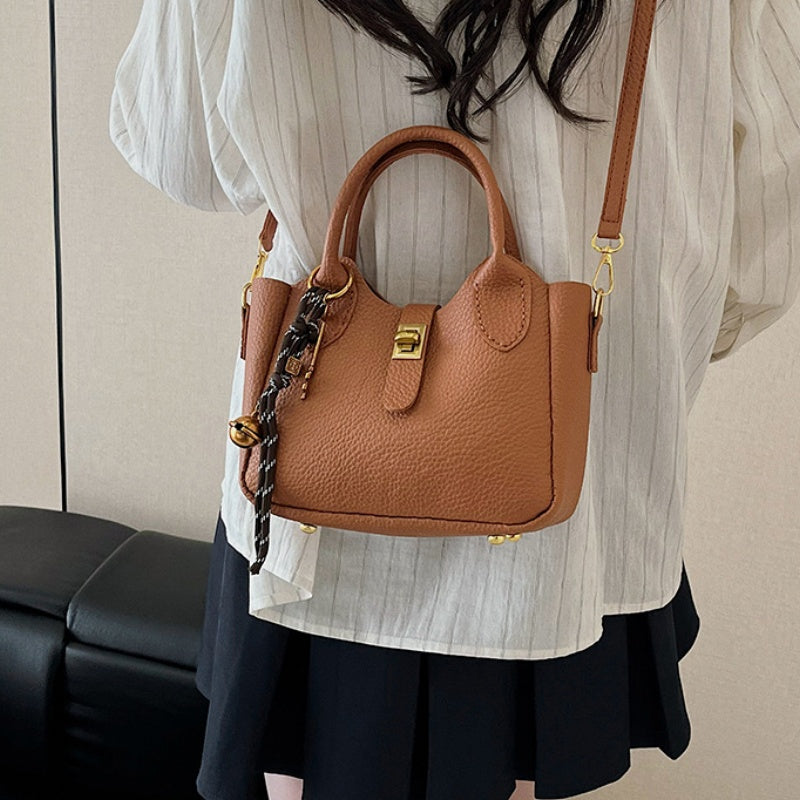 DIY Handmade PU Tote Bag Kit – Beginner Friendly Leather Craft Set with Video Tutorial