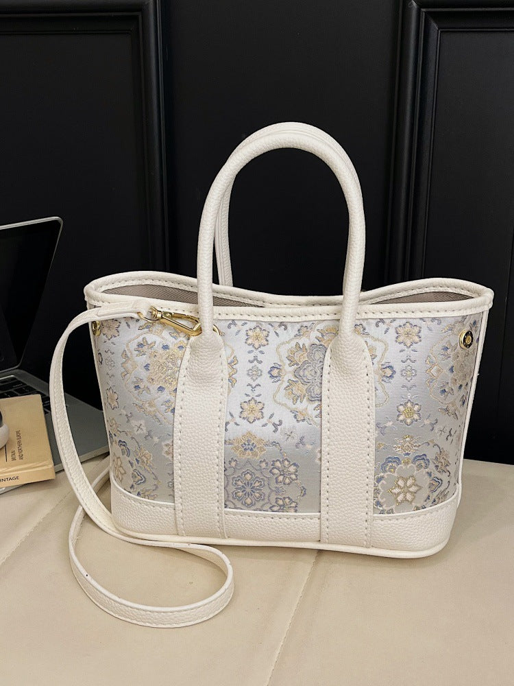DIY Handbag Craft Kit | Beginner-Friendly PU Leather Tote Bag Set | 8-Min Easy Handmade Shoulder & Crossbody Bag Kit