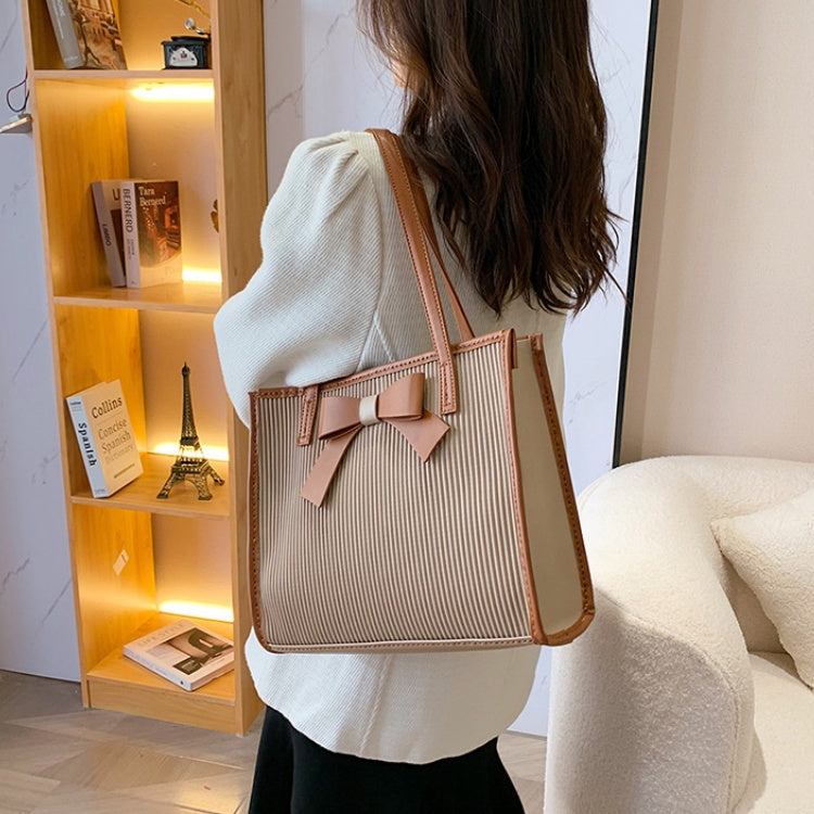 DIY Large PU Leather Handbag Kit for Beginners – Handmade Shoulder Tote Sewing Kit with Video Tutorial & Complete Materials