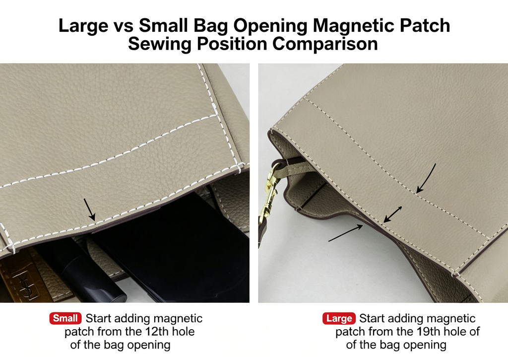 DIY Leather Bucket Bag Kit for Beginners – Genuine Leather Crossbody Purse Making Set with Video Tutorial & Complete Materials