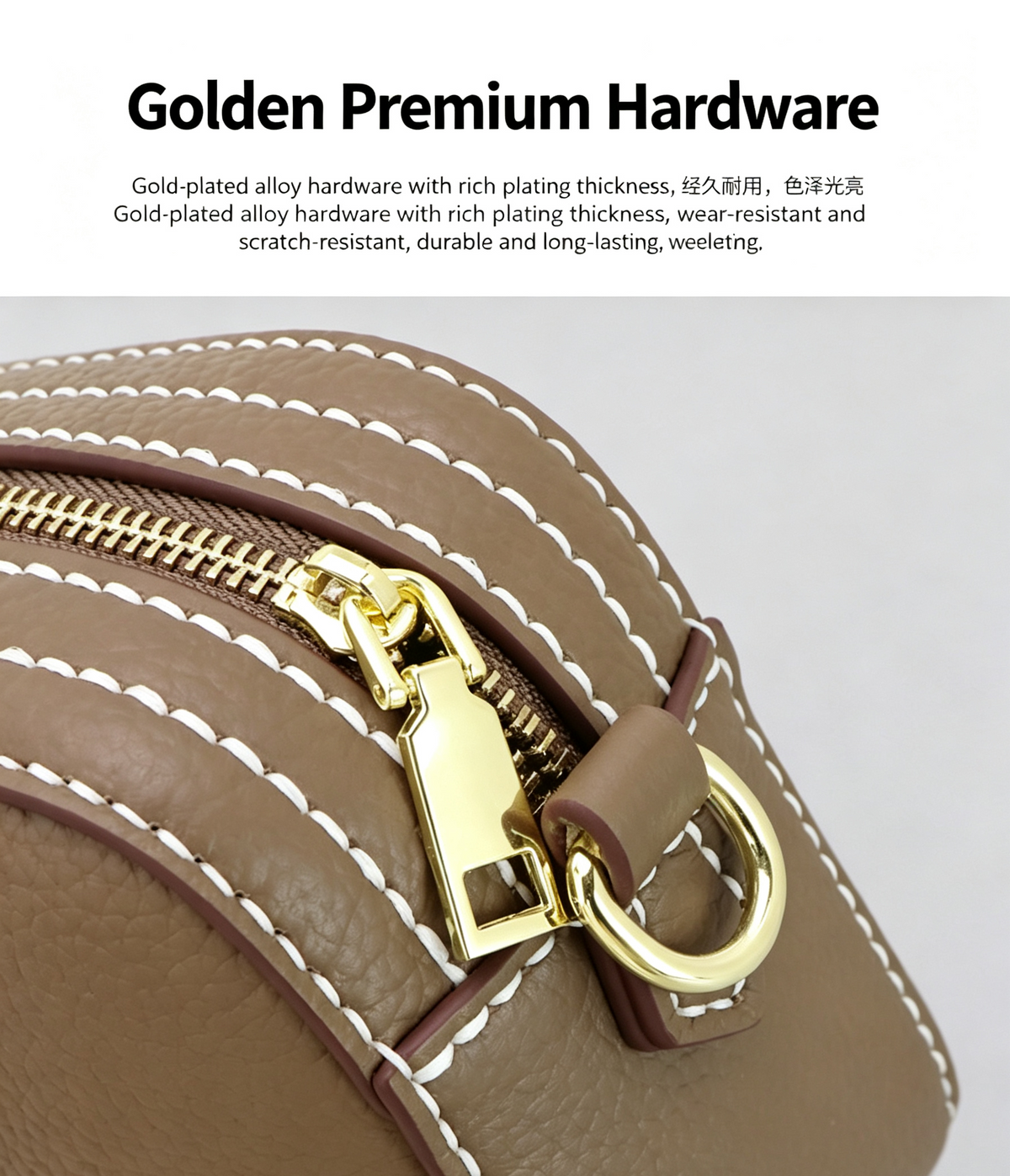 DIY Leather Crossbody Bag Kit – Beginner Handmade Shoulder Bag Making Kit