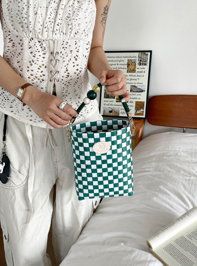 DIY Woven Handbag Kit | Beginner-Friendly PP Shoulder Bag Craft Set with Video Tutorial