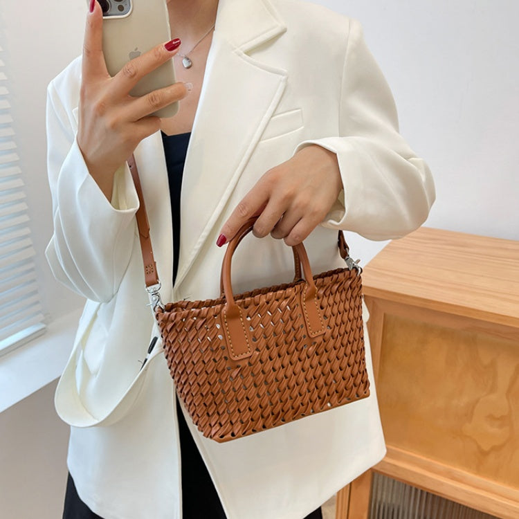 DIY Handmade PU Leather Tote Bag Kit for Beginners | Easy Sewing Crossbody Shoulder Handbag with Video Tutorial Gift Set
