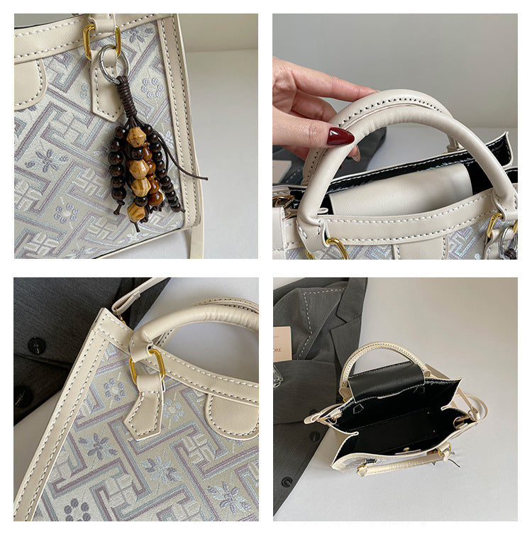 DIY PU Leather Handbag Kit with Shoulder Strap | Beginner Friendly Handmade Tote Bag Craft Set with Video Tutorial