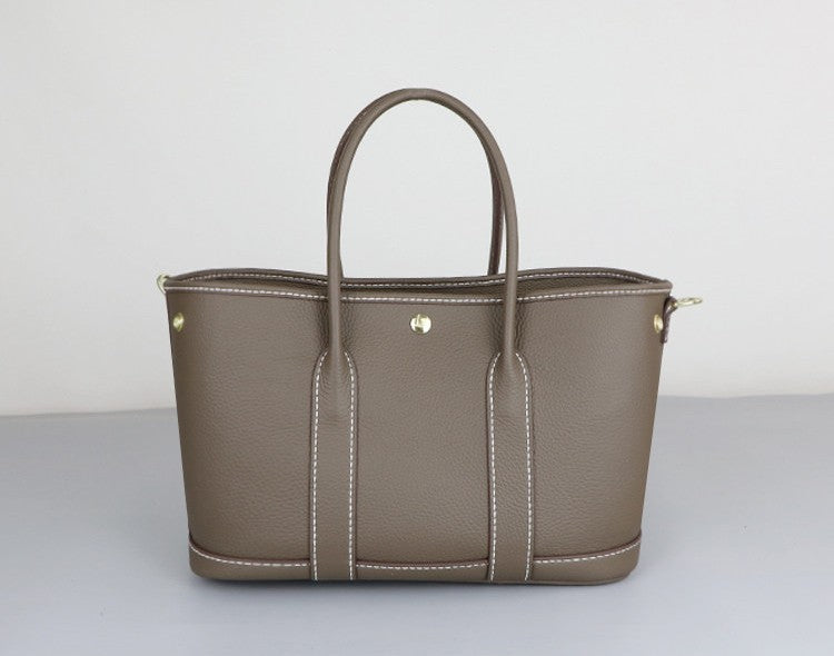 DIY Leather Handbag Kit – Beginner Top-Grain Cowhide Tote & Crossbody Bag