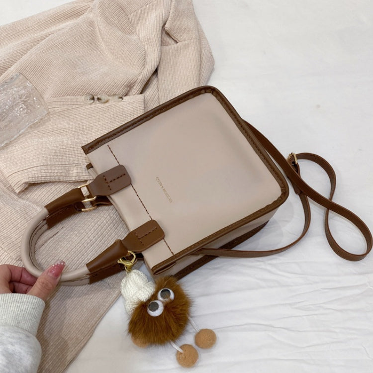 DIY PU Leather Handbag Kit for Beginners – Handmade Crossbody Tote Bag Sewing Kit with Adjustable Strap & Video Tutorial