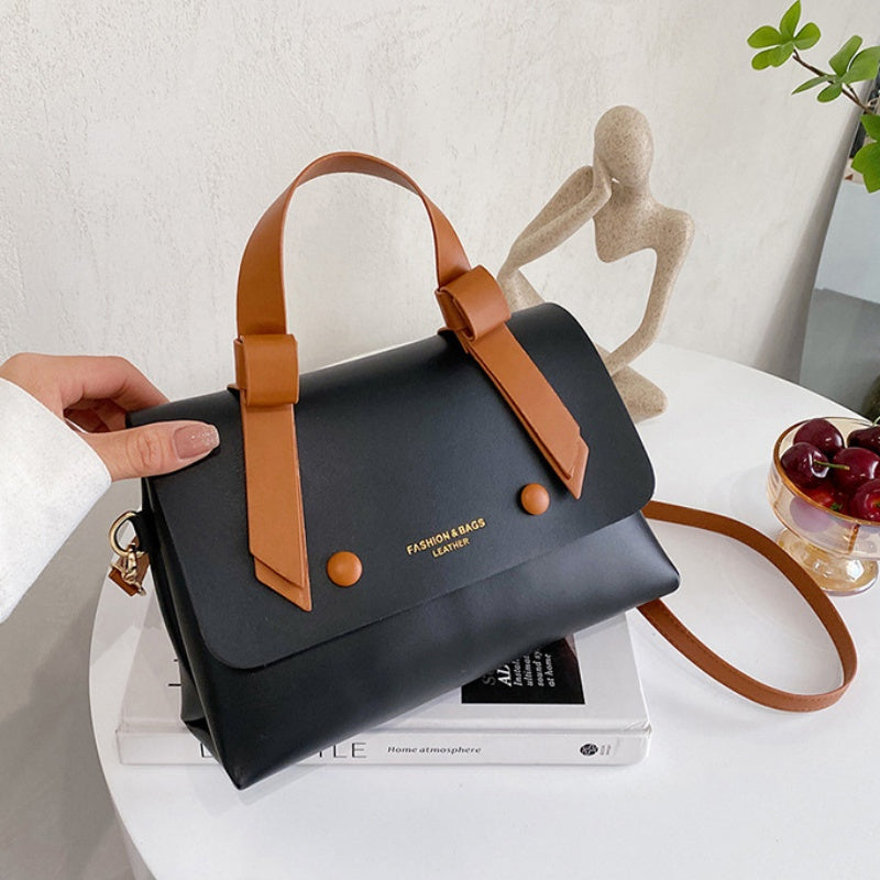 DIY Handmade PU Leather Handbag Kit – Beginner-Friendly Sewing Set with Pre-Cut Materials & Video Tutorial | Adjustable Shoulder & Crossbody Bag
