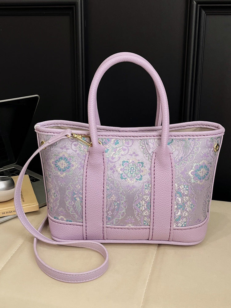 DIY Handbag Craft Kit | Beginner-Friendly PU Leather Tote Bag Set | 8-Min Easy Handmade Shoulder & Crossbody Bag Kit