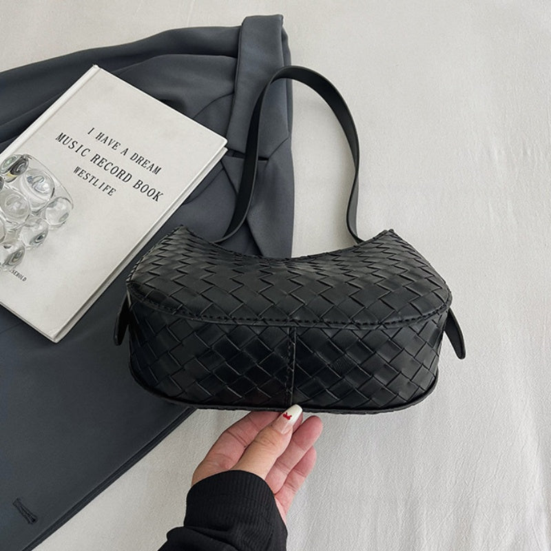 DIY PU Leather Handbag Kit for Beginners – Pre-Cut & Pre-Punched Handbag Sewing Kit with Video Tutorial, Elegant Crossbody Shoulder Bag Craft Set