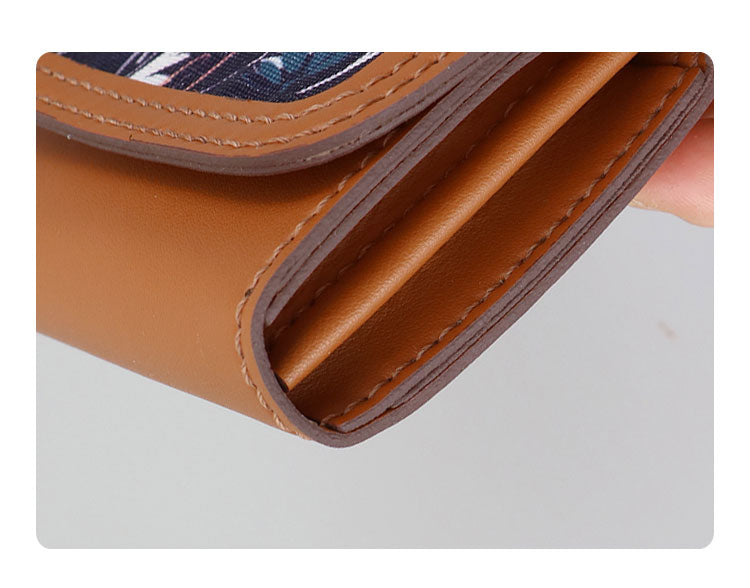 DIY Leather Coin Purse Kit – Handmade Genuine Leather Mini Wallet Craft Set for Beginners with Video Tutorial