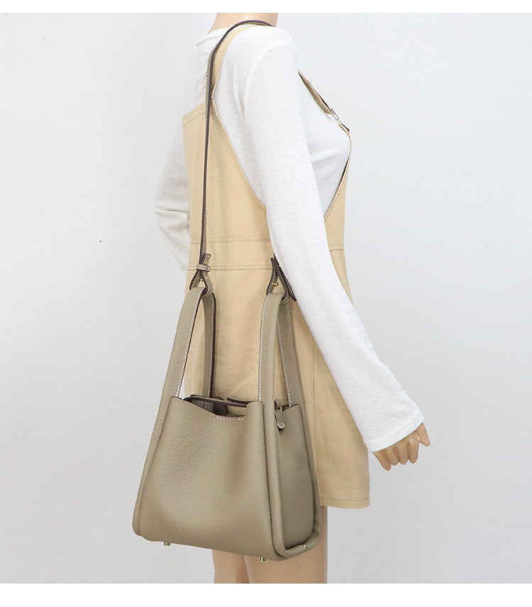DIY Woven Leather Shoulder Bag Kit for Beginners – Handmade Crossbody Bag Making Kit