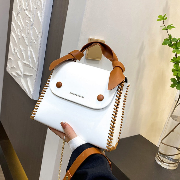 DIY PU Shoulder Bag Kit – Beginner-Friendly 8-Minute Handmade Craft Set | Adjustable Strap Crossbody Bag | Pre-Cut Materials Gift for Women