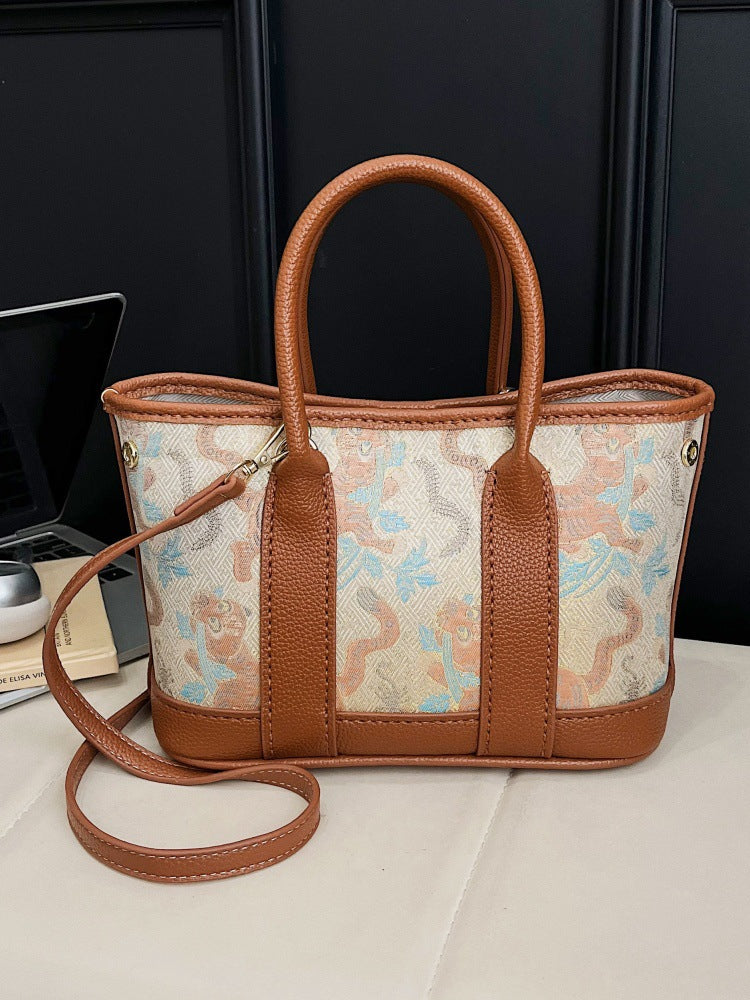 DIY Handbag Craft Kit | Beginner-Friendly PU Leather Tote Bag Set | 8-Min Easy Handmade Shoulder & Crossbody Bag Kit