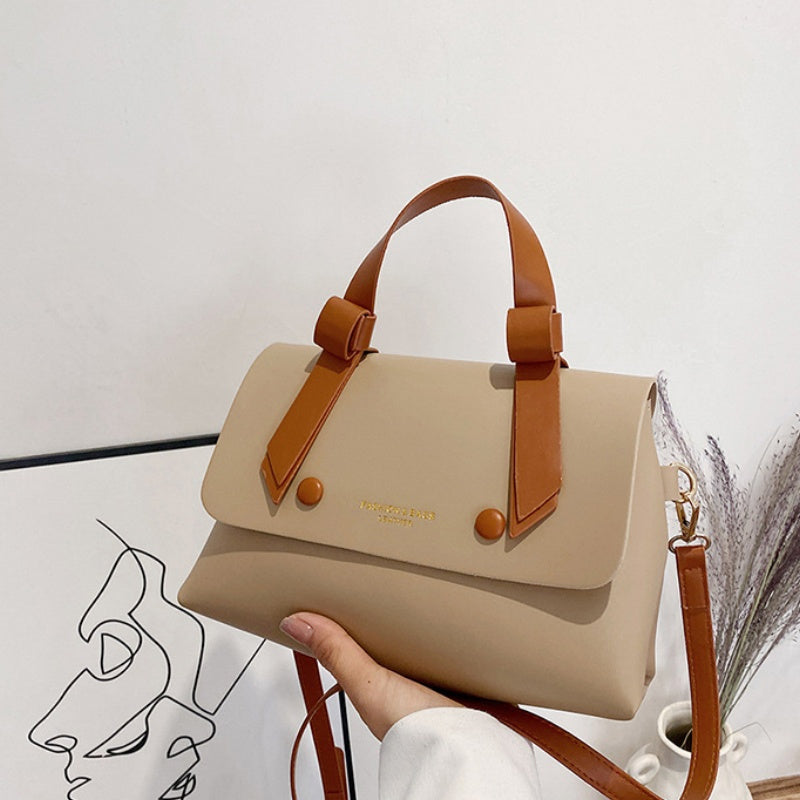 DIY Handmade PU Leather Handbag Kit – Beginner-Friendly Sewing Set with Pre-Cut Materials & Video Tutorial | Adjustable Shoulder & Crossbody Bag