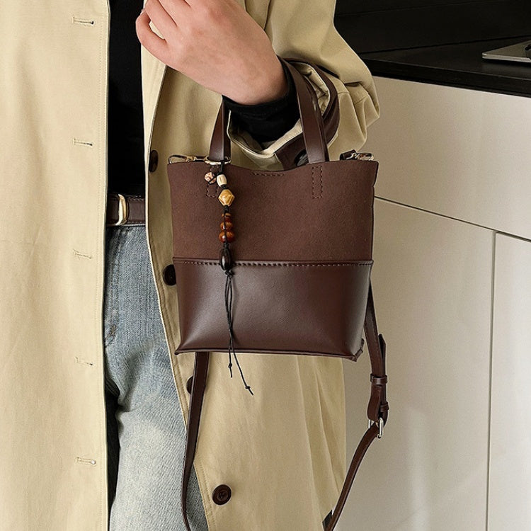 DIY Leather Handbag Kit – Beginner-Friendly 8-Minute Craft Set | Pre-Cut & Pre-Processed Materials | Handmade Crossbody/Shoulder Tote Bag Gift Set