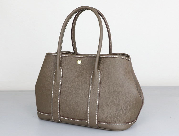 DIY Leather Handbag Kit – Beginner Top-Grain Cowhide Tote & Crossbody Bag
