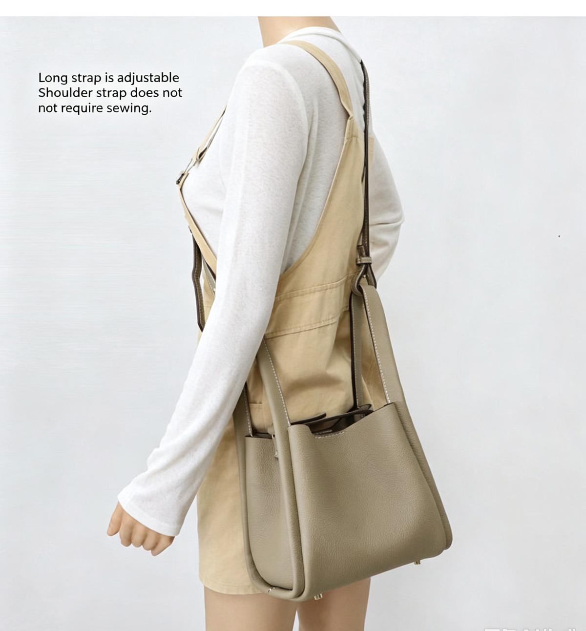 DIY Woven Leather Shoulder Bag Kit for Beginners – Handmade Crossbody Bag Making Kit