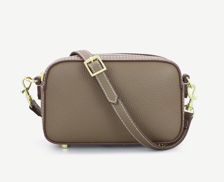 DIY Leather Crossbody Bag Kit – Beginner Handmade Shoulder Bag Making Kit