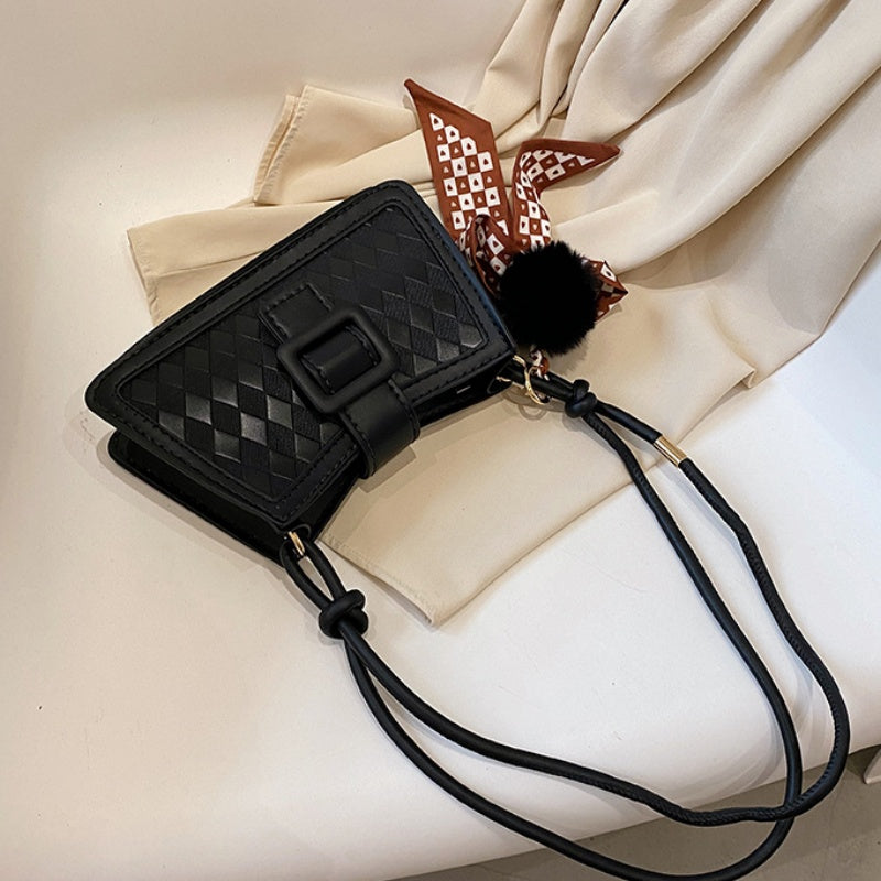 DIY Handmade PU Leather Handbag Kit – Beginner-Friendly Craft Set with Pre-Cut Materials &amp; Video Tutorial | Compact Crossbody &amp; Top Handle Bag