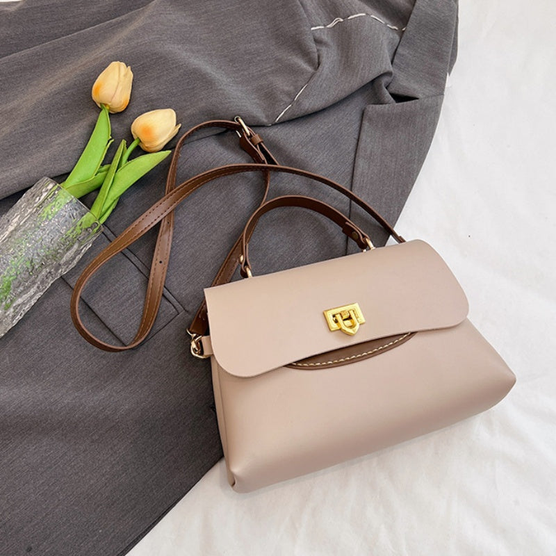 DIY PU Leather Handbag Kit for Beginners | Handmade Crossbody & Shoulder Bag Sewing Craft Set with Video Tutorial | Elegant DIY Purse Kit