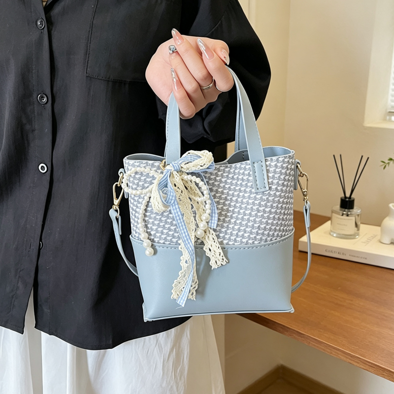 DIY PU Bucket Bag Kit for Beginners – Vintage Crossbody Shoulder Bag Making Kit