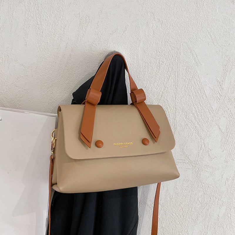DIY Handmade PU Leather Handbag Kit – Beginner-Friendly Sewing Set with Pre-Cut Materials & Video Tutorial | Adjustable Shoulder & Crossbody Bag