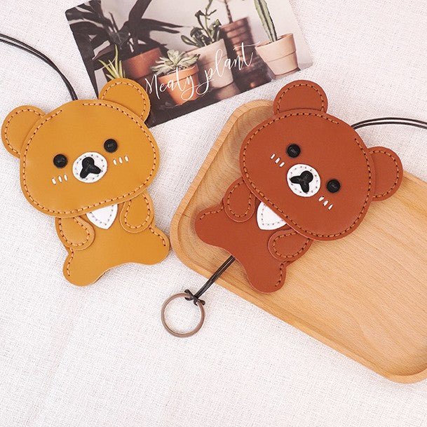 DIY Leather Key Holder Kit for Beginners – Handmade Cowhide Key Case with Video Tutorial & Complete Sewing Set