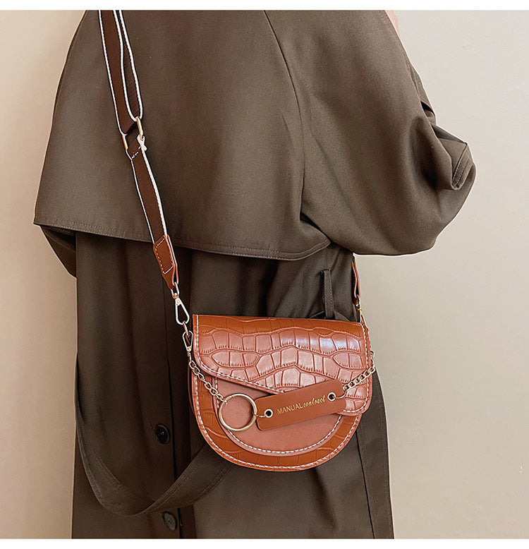 DIY PU Leather Shoulder Bag Kit for Beginners | Handmade Crossbody Purse Sewing Kit with Video Tutorial