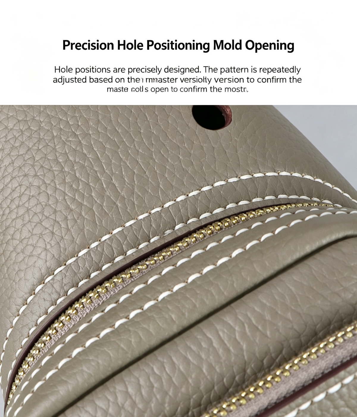 DIY Men's Leather Sling Bag Kit – Full-Grain Leather Crossbody Bag Making Kit