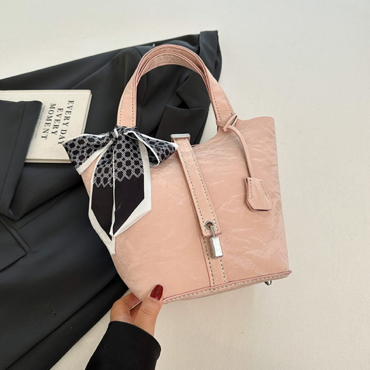 DIY PU Leather Tote Bag Kit – Handmade Large Capacity Handbag Craft Kit for Beginners with Video Tutorial