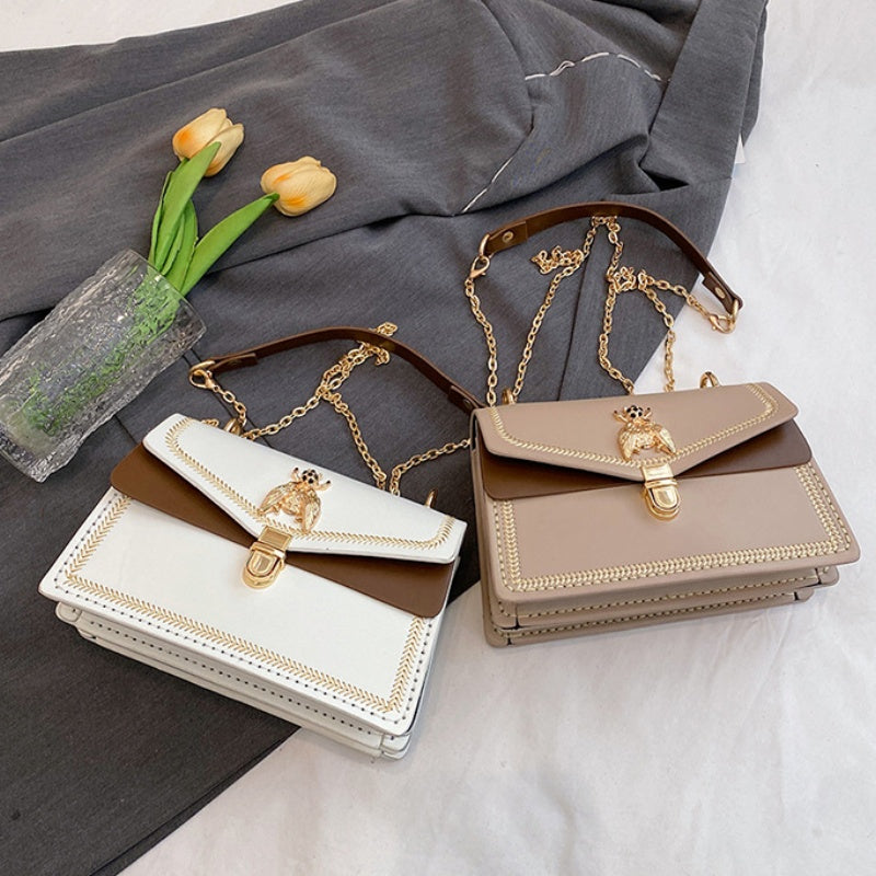 DIY PU Leather Handbag Making Kit for Beginners – Pre-Cut Shoulder & Crossbody Bag Sewing Craft Kit with Video Tutorial