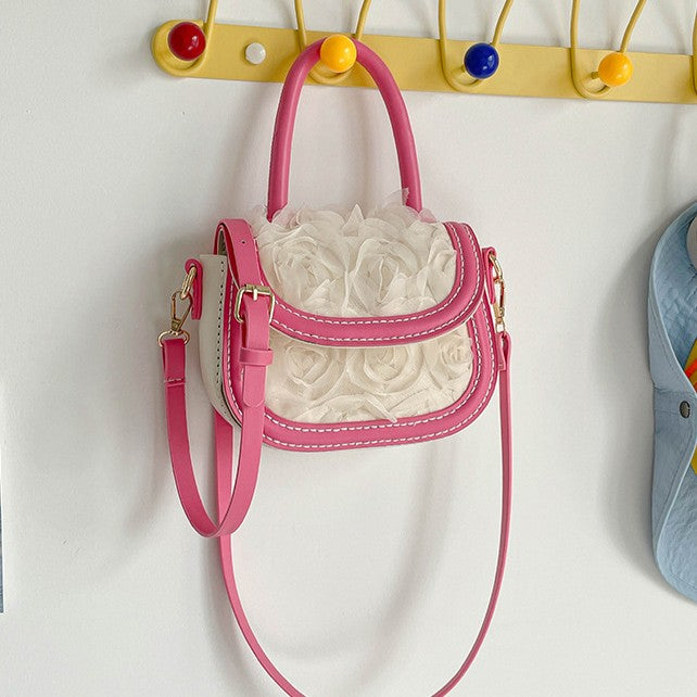 DIY PU Leather Handbag Kit for Beginners – Handmade Crossbody Shoulder Bag Sewing Kit with Pre-Cut Materials & Video Tutorial
