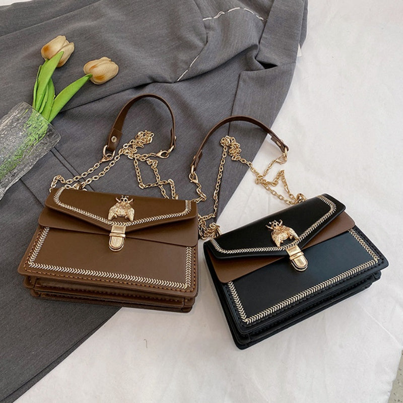DIY PU Leather Handbag Making Kit for Beginners – Pre-Cut Shoulder & Crossbody Bag Sewing Craft Kit with Video Tutorial