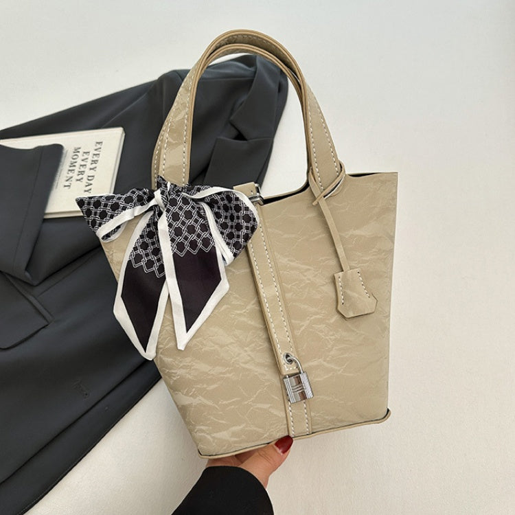 DIY PU Leather Tote Bag Kit – Handmade Large Capacity Handbag Craft Kit for Beginners with Video Tutorial