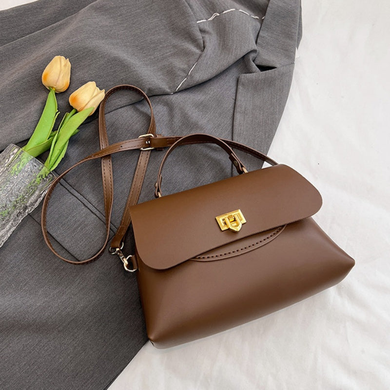DIY PU Leather Handbag Kit for Beginners | Handmade Crossbody & Shoulder Bag Sewing Craft Set with Video Tutorial | Elegant DIY Purse Kit