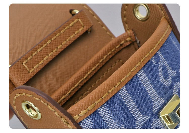 DIY Leather Phone Bag Kit – Beginner Crossbody & Shoulder Bag Making Kit