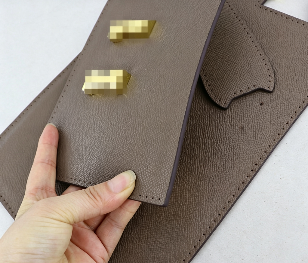 DIY Genuine Leather Crossbody Bag Kit for Beginners – Handmade Shoulder Purse Making Set with Video Tutorial & Complete Materials