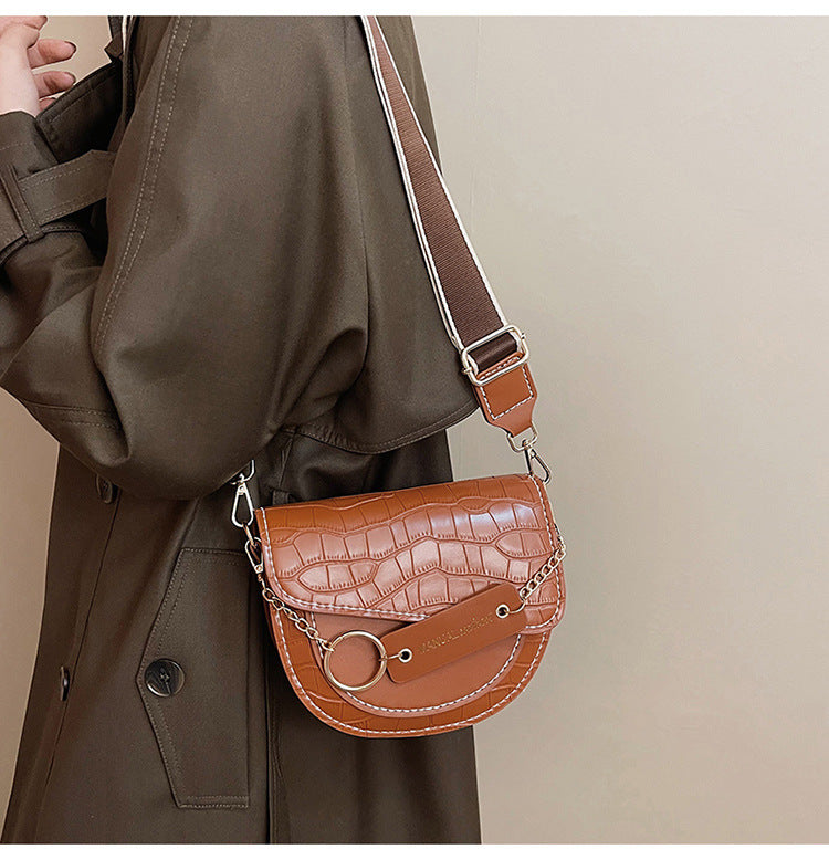 DIY PU Leather Shoulder Bag Kit for Beginners | Handmade Crossbody Purse Sewing Kit with Video Tutorial