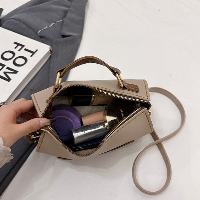 DIY PU Leather Tote Bag Kit for Beginners | Handmade Crossbody Shoulder Handbag Sewing Kit with Video Tutorial