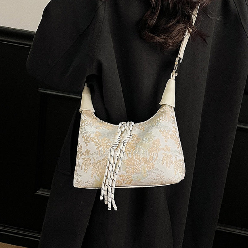 DIY PU Leather Handbag Kit for Beginners – Pre-Cut Sewing Craft Set with Video Tutorial, Elegant Mini Tote Bag Handmade Gift Kit
