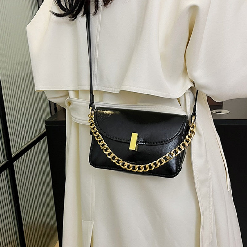 DIY PU Leather Crossbody Bag Kit – Handmade Mini Shoulder Bag Craft Kit for Beginners with Video Tutorial (Top Handle Purse)