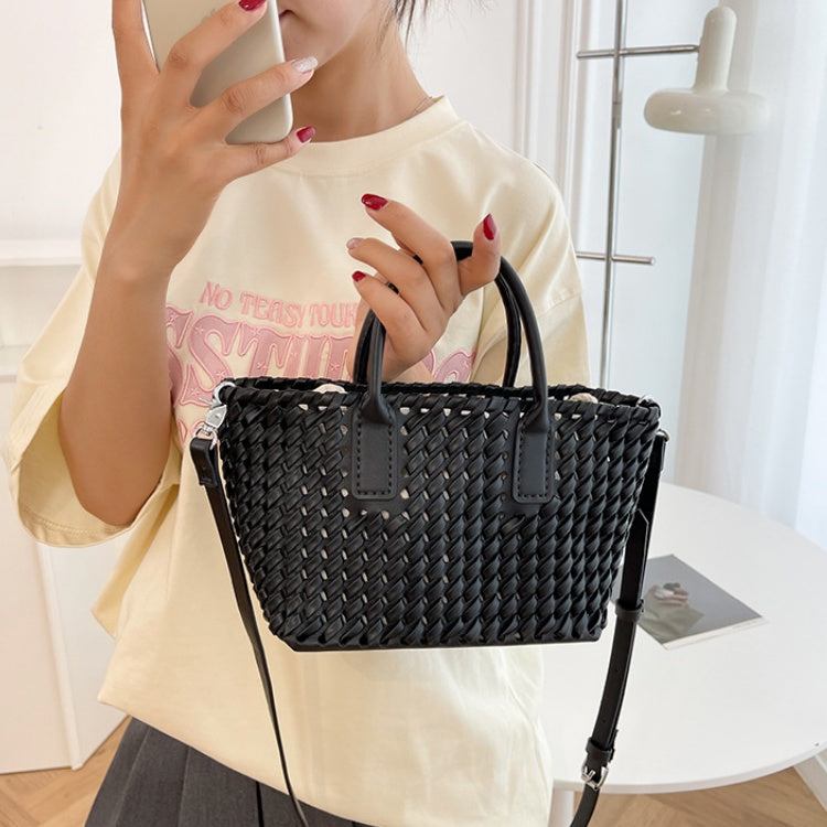 DIY Handmade PU Leather Tote Bag Kit for Beginners | Easy Sewing Crossbody Shoulder Handbag with Video Tutorial Gift Set